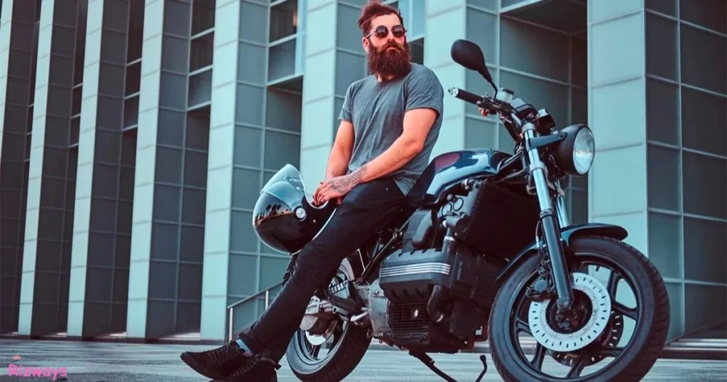 Bold And Cheeky Biker