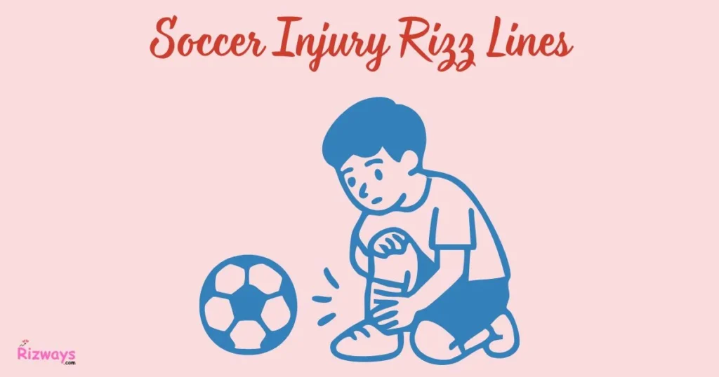 Soccer Injury Rizz Lines