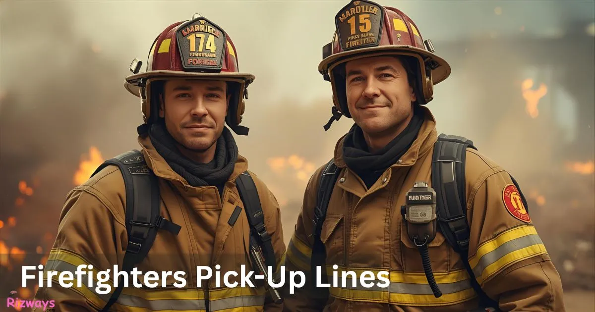Firefighters Pick-Up Lines 