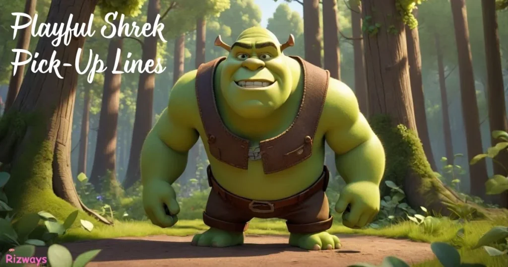 Playful Shrek Pick Up Lines