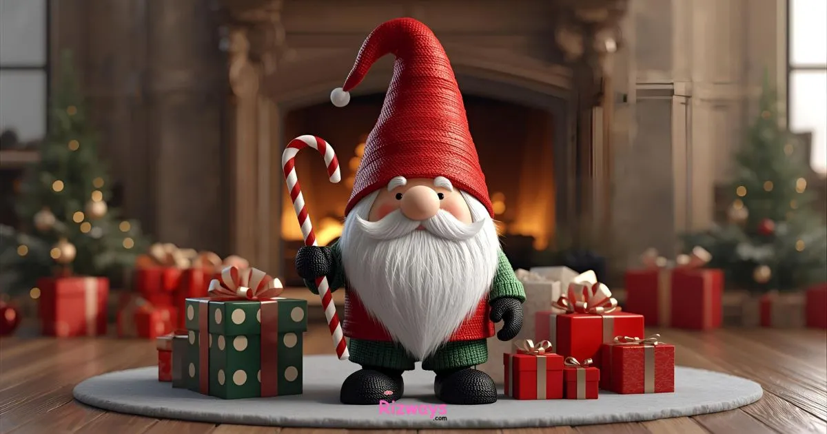 Christmas Gnome Rizz Lines