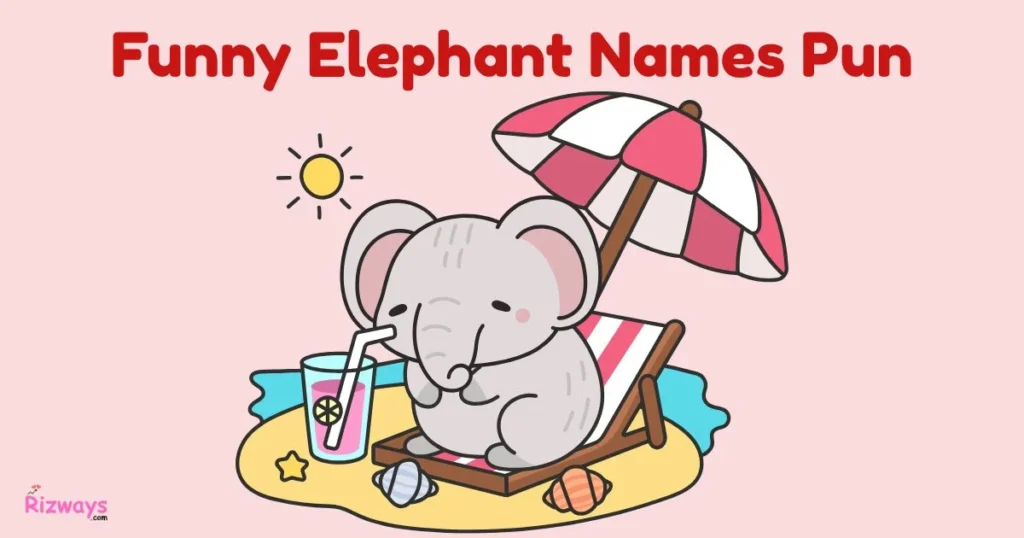 Funny Elephant Names Pun