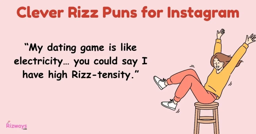 Clever Rizz Puns For Instagram