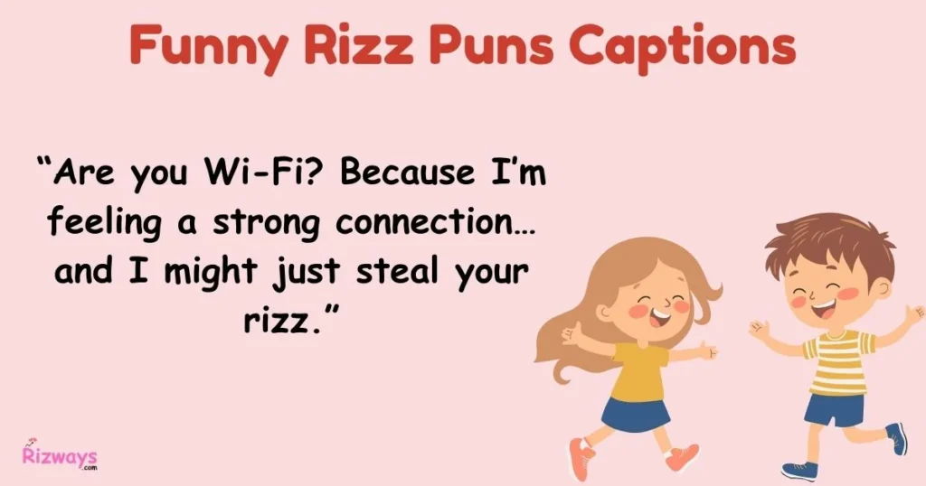 Funny Rizz Puns Captions