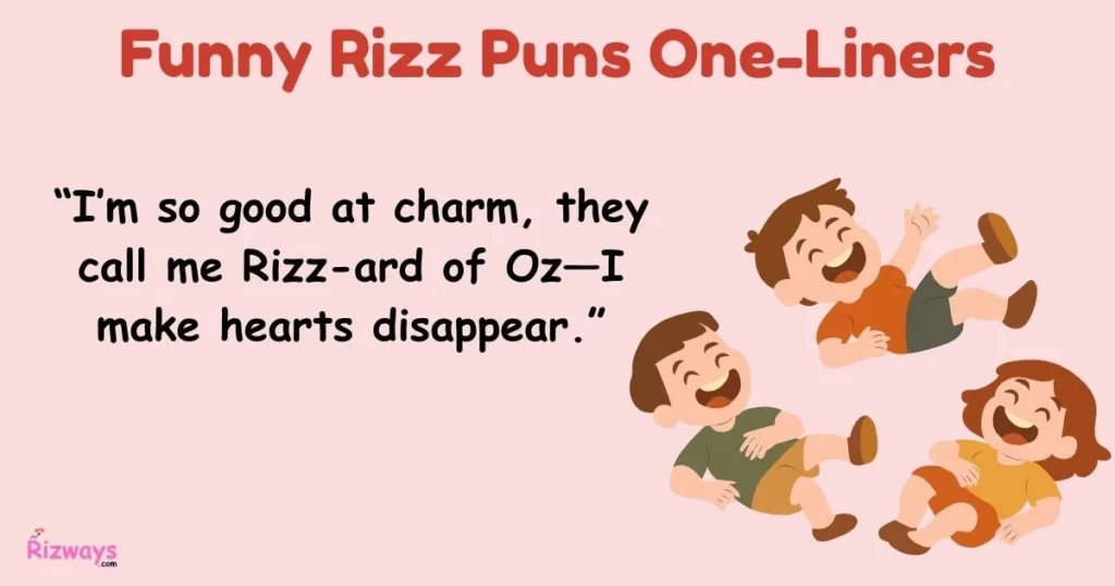 Funny Rizz Puns One Liners