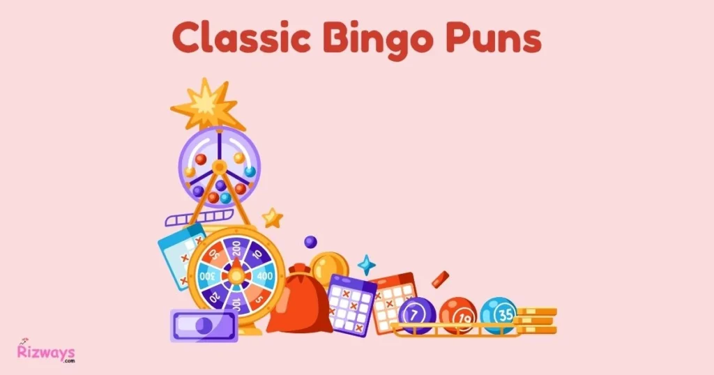 Classic Bingo Puns