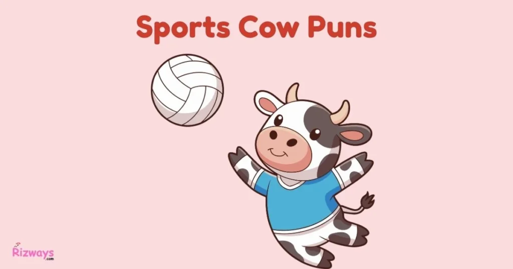 Sports Cow Puns