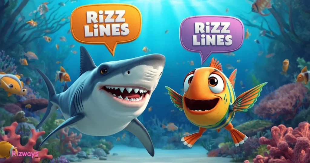 Ocean Wildlife Rizz Lines
