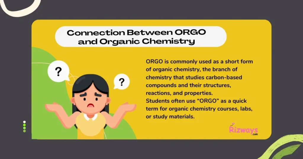 Orgo And Organic Chemistry