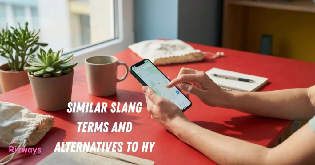 Similar Slang Terms And Alternatives To Hy