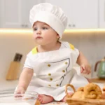 Baby Chef Photoshoot Caption