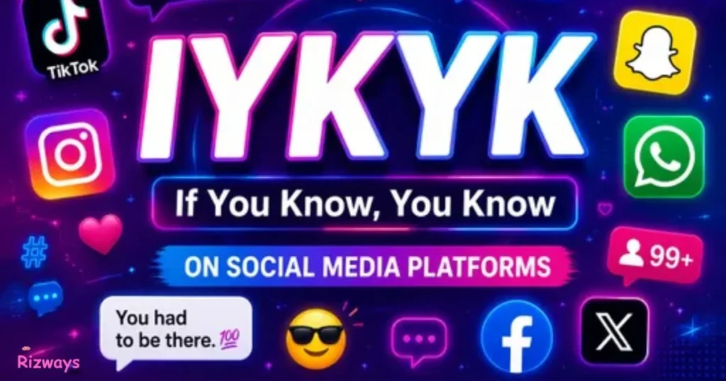 Iykyk On Social Media Platforms