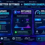 How To Improve PC Gaming Performance With Driver Updates A Bottleneck Calculator And An FPS Calculator