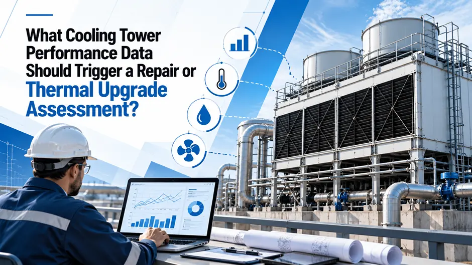 What Cooling Tower Performance Data Should Trigger A Repair Or Thermal Upgrade Assessment